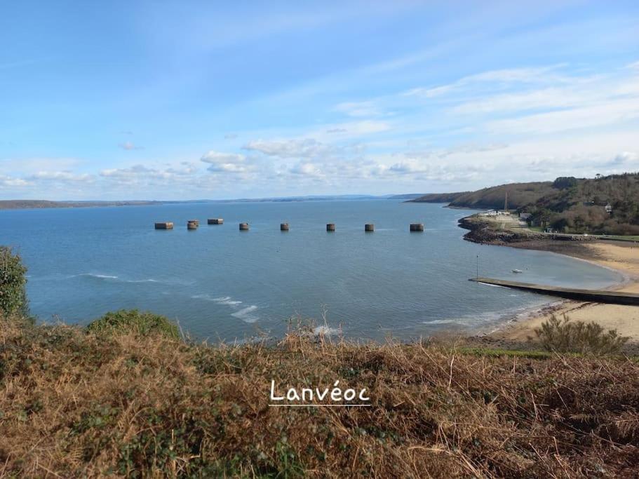 Presqu'Ile De Crozon - Proche Voie Verte Et Plage Lanveoc ภายนอก รูปภาพ